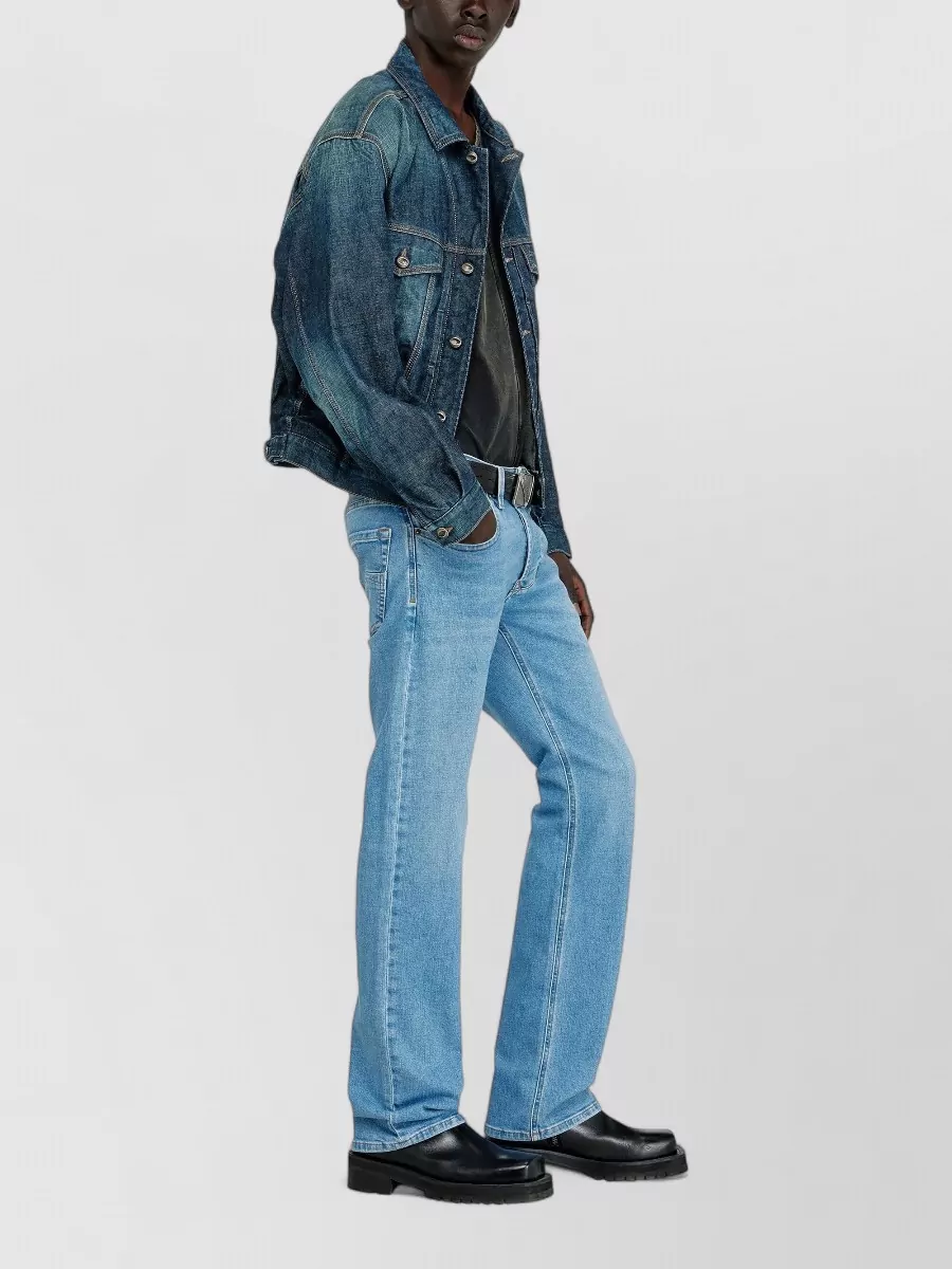 Diesel Denim Straight-Leg Jeans