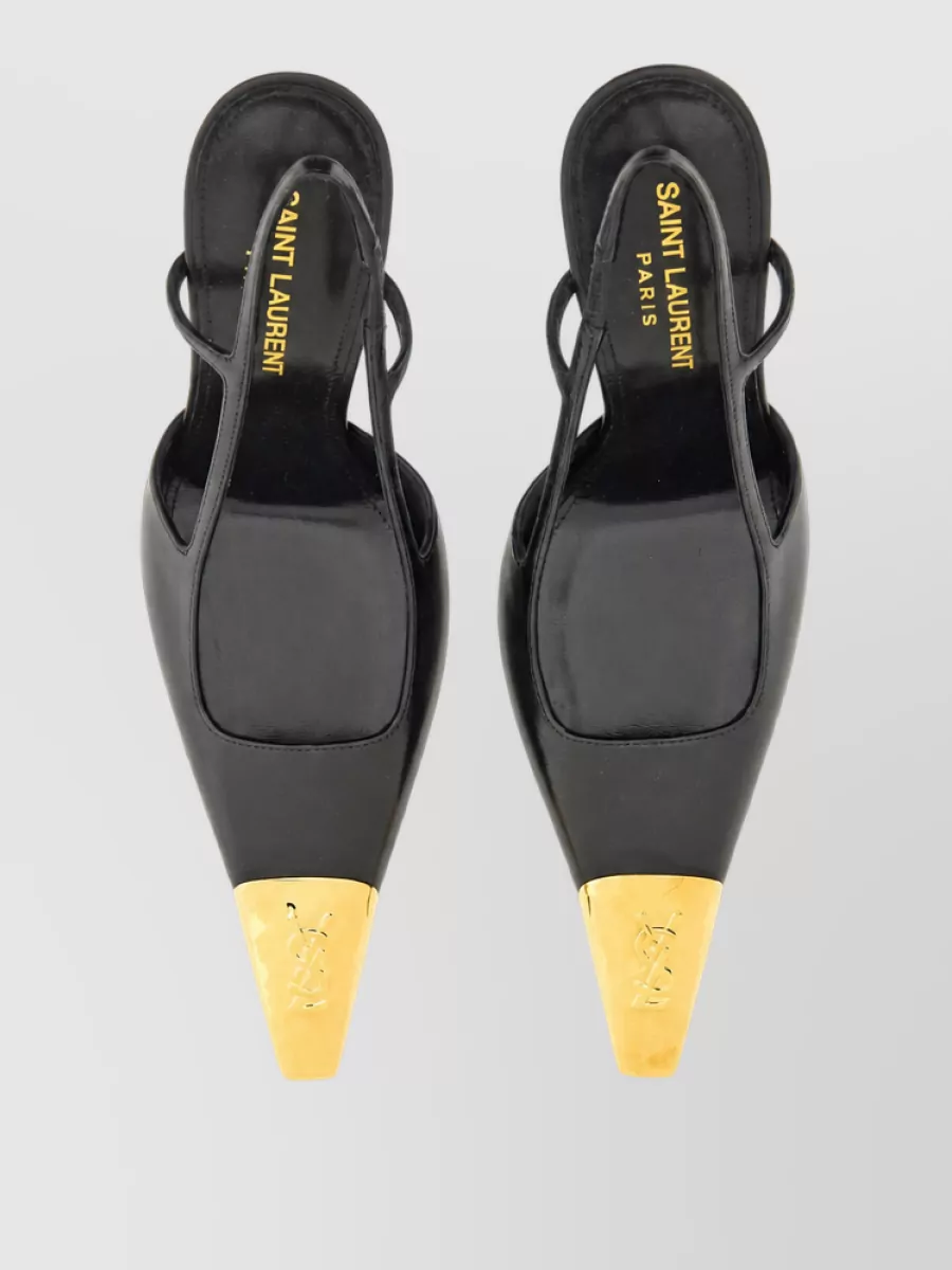 Saint Laurent Leather Jeanne Pumps