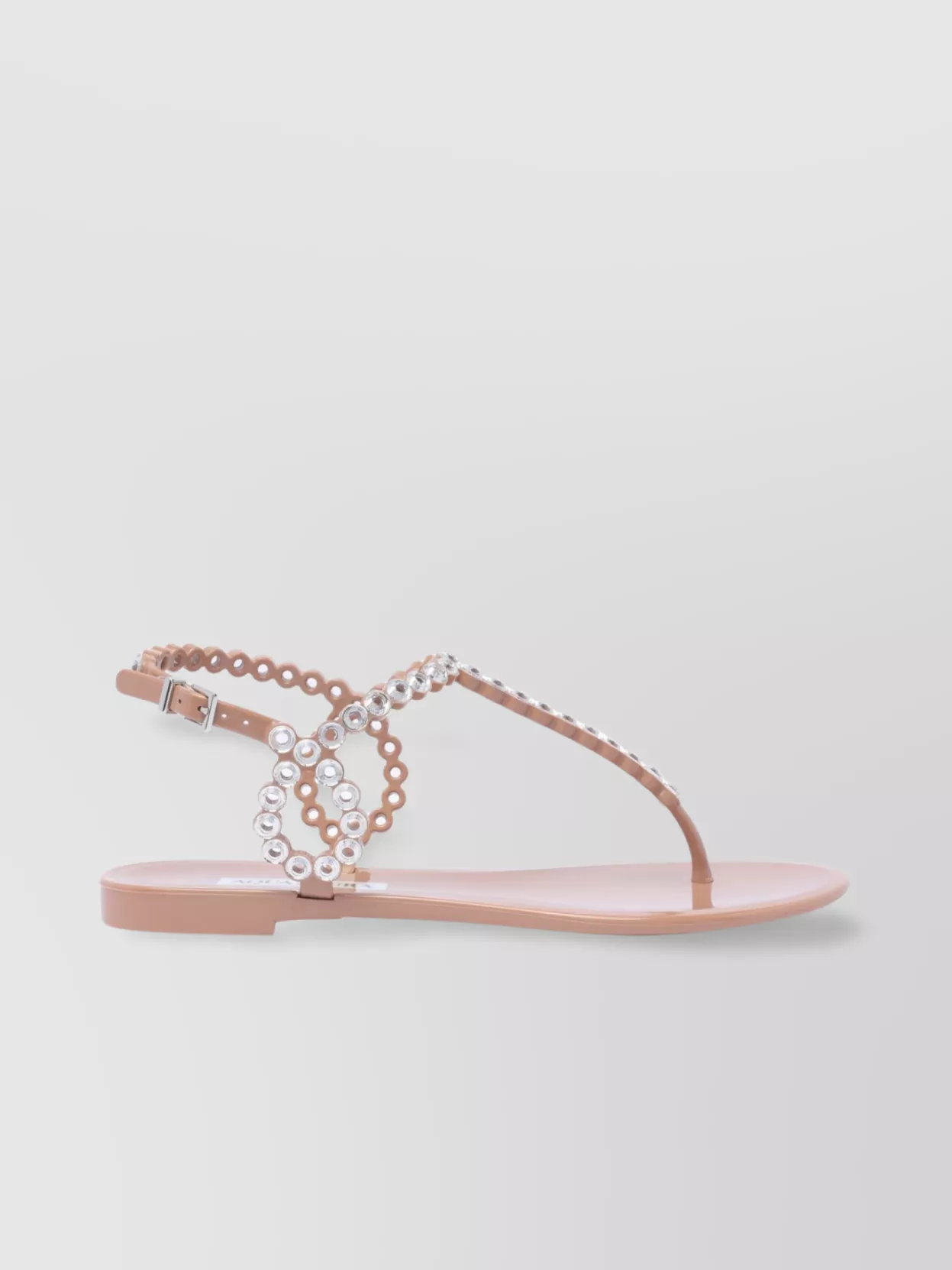Aquazzura Embellished Straps Flat Sandals