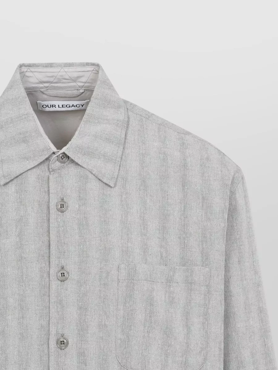 Our Legacy Striped Long-Sleeve Shirt