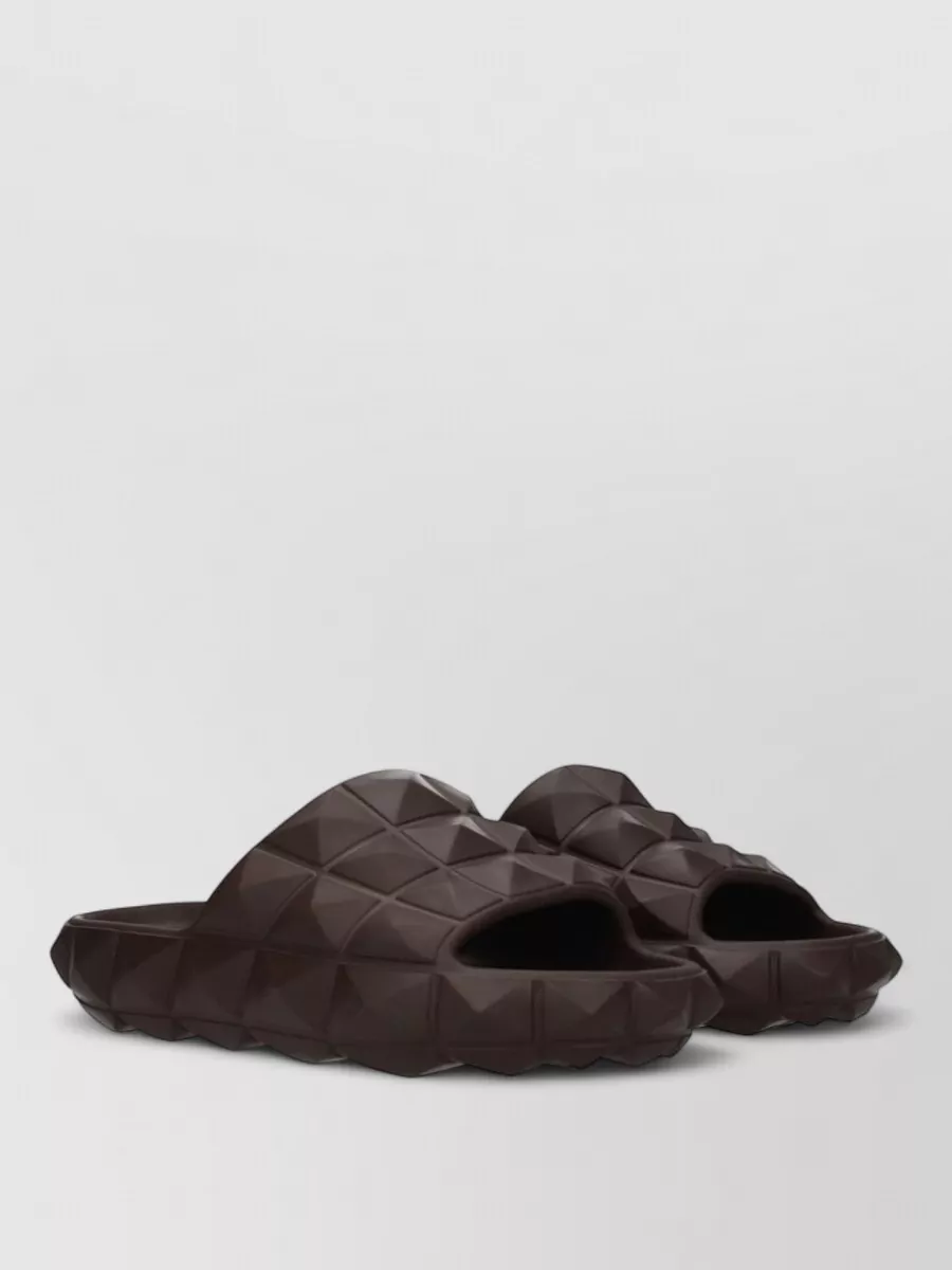 Valentino Garavani Cotton Slide Sandals
