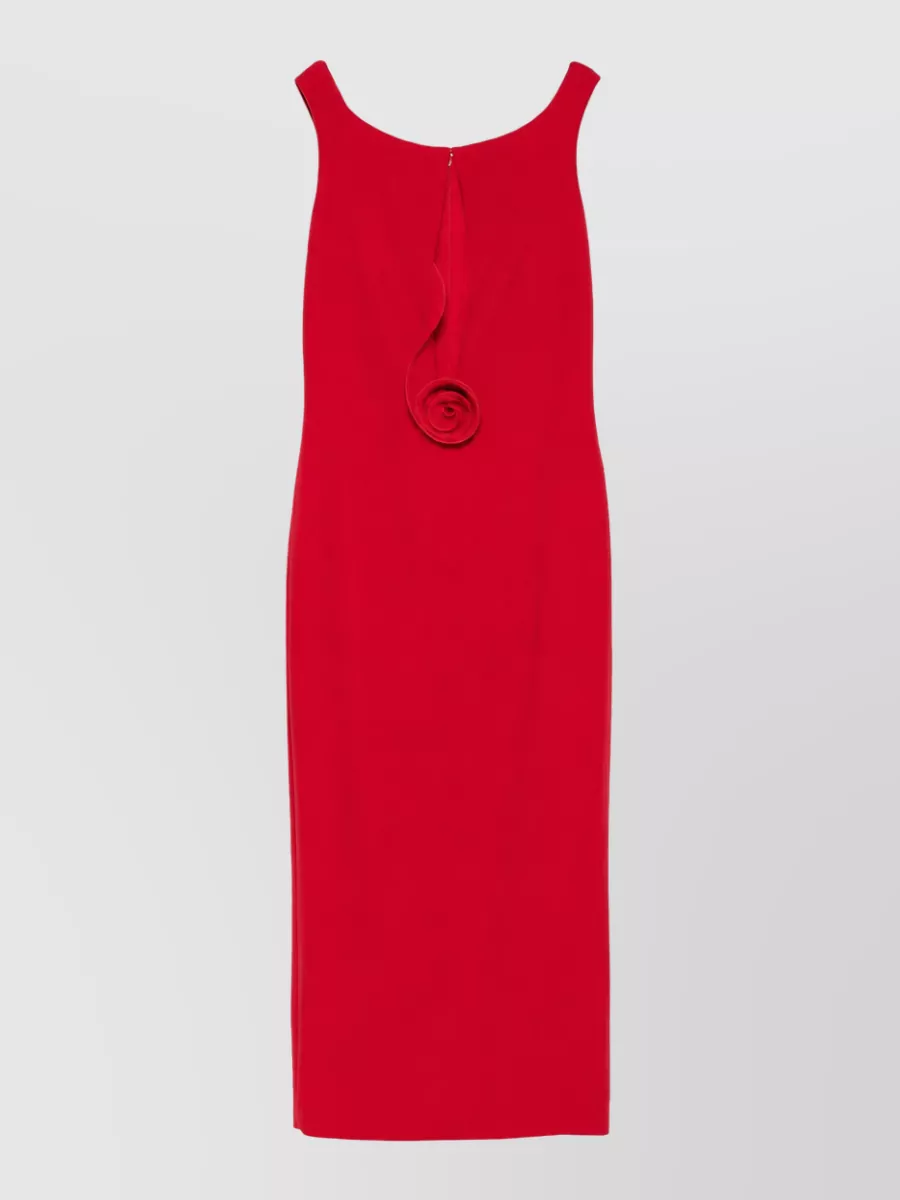 Magda Butrym Floral-appliqué maxi dress