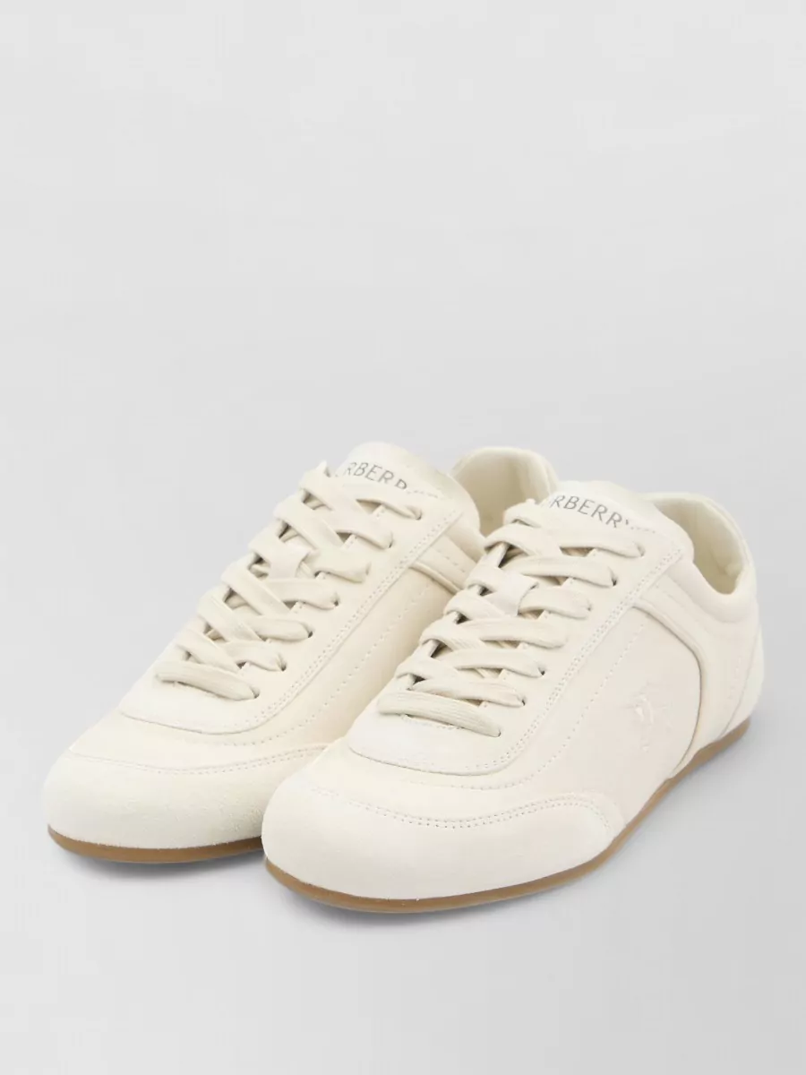 Burberry Leather Low-Top Sneakers