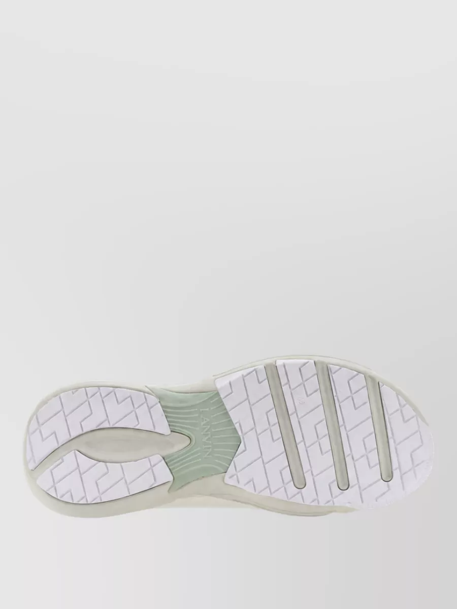 Lanvin Mesh Low-Top Sneakers