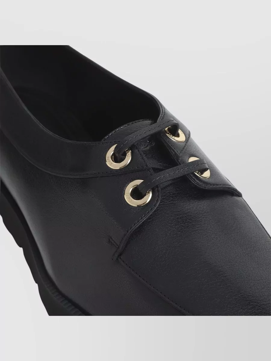 Celine Leather Chunky Loafers