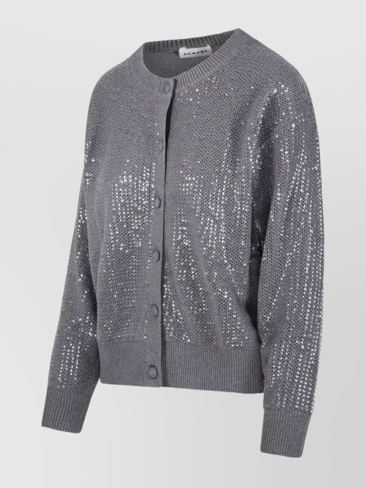 Shop P.a.r.o.s.h Embellished Crew Neck Knitwear