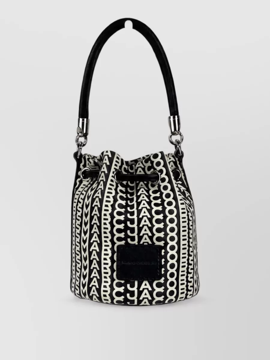 Marc Jacobs the monogram mini leather bucket bag