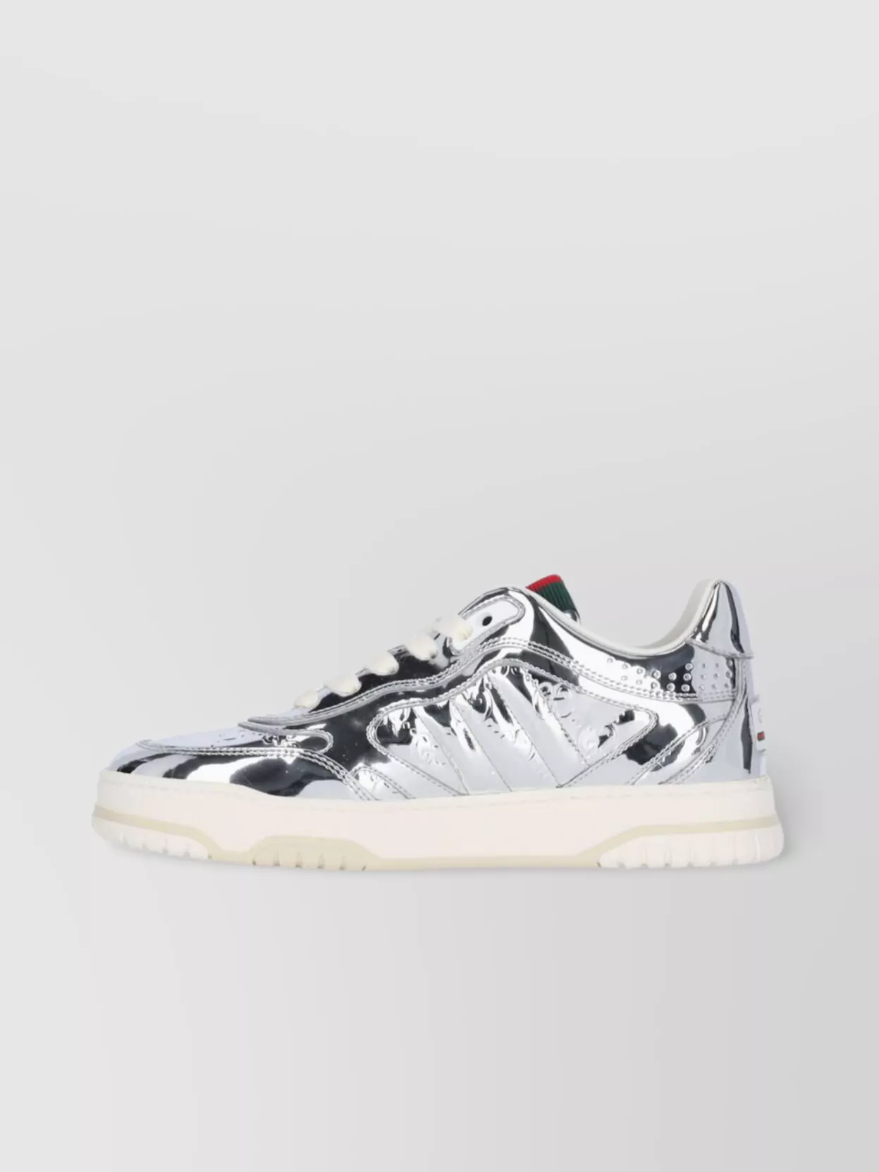 Gucci Metallic Low Top Sneakers