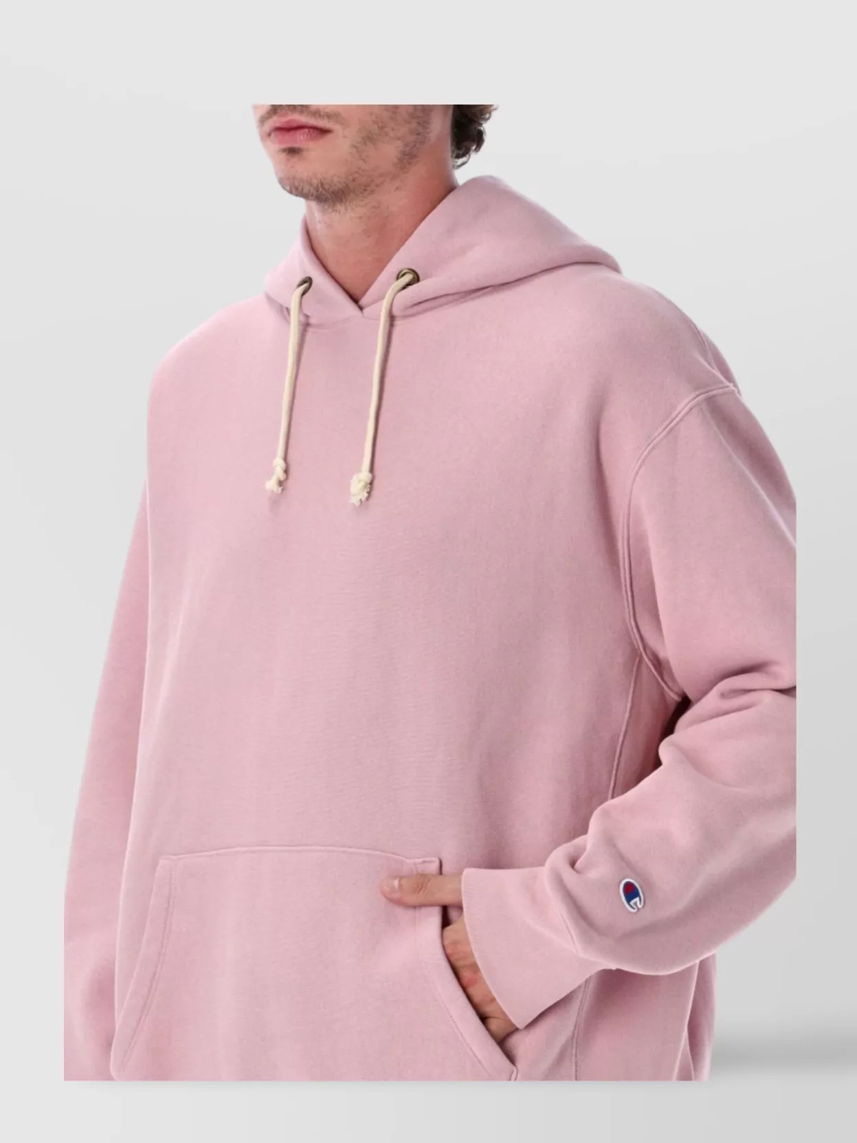 Champion Hoodie With Drawstring And Kangaroo Pocket