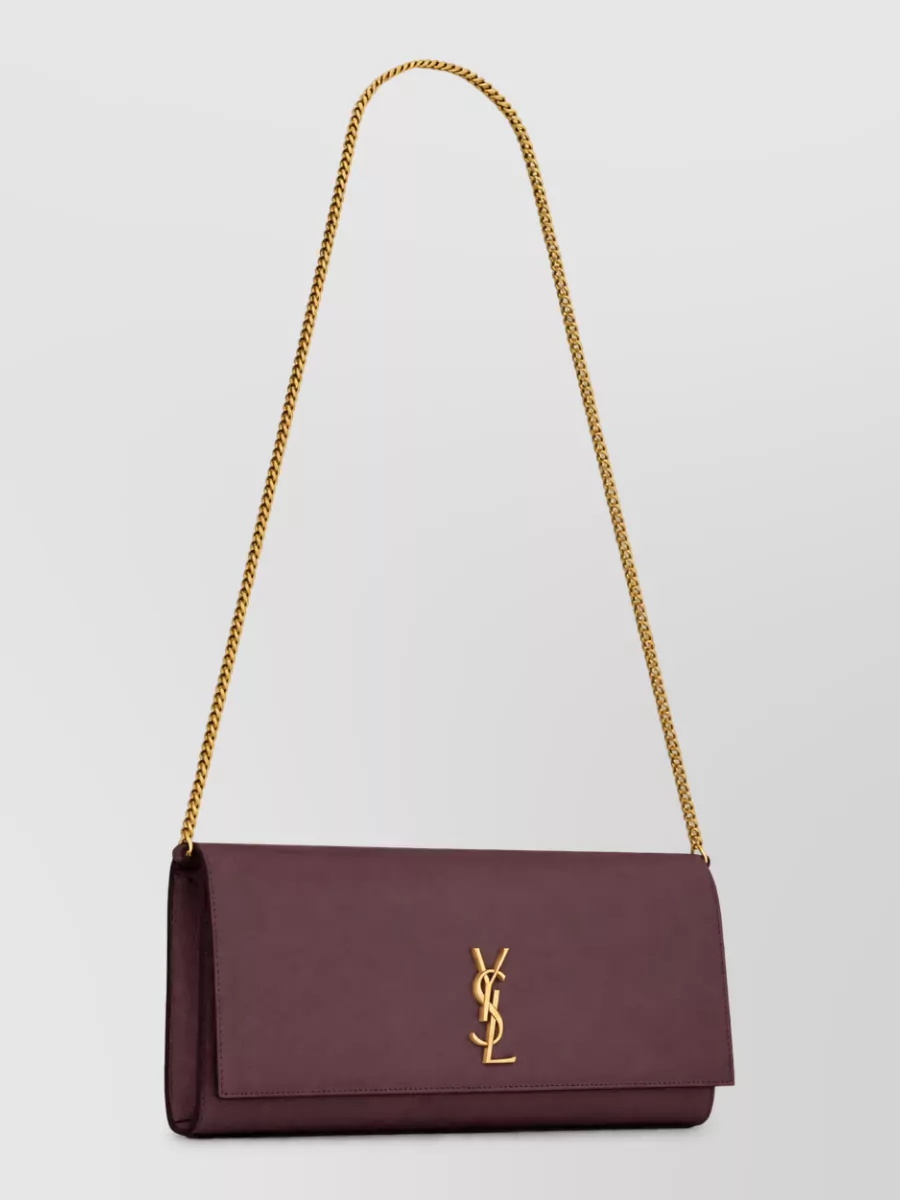 Saint Laurent Leather Clutch Bag