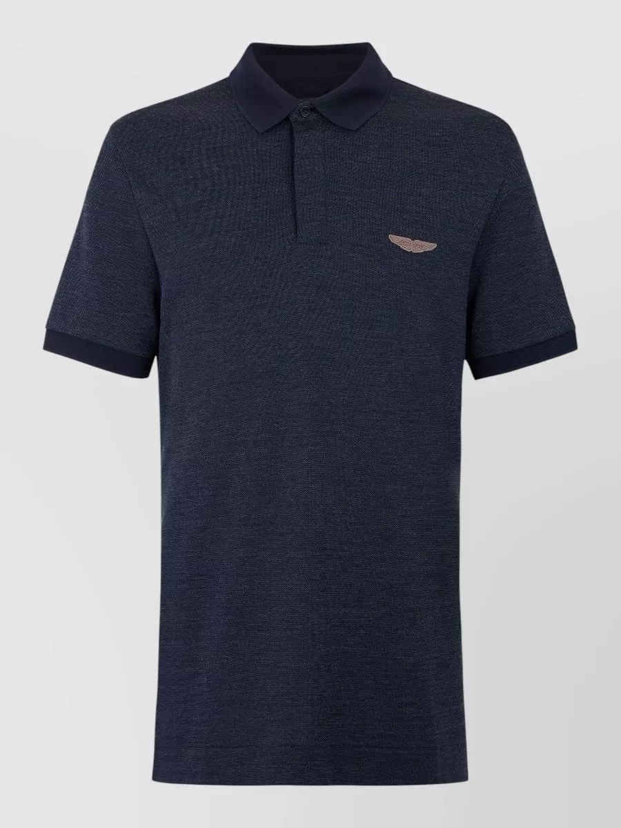 Boss Piqué short-sleeve polo shirt