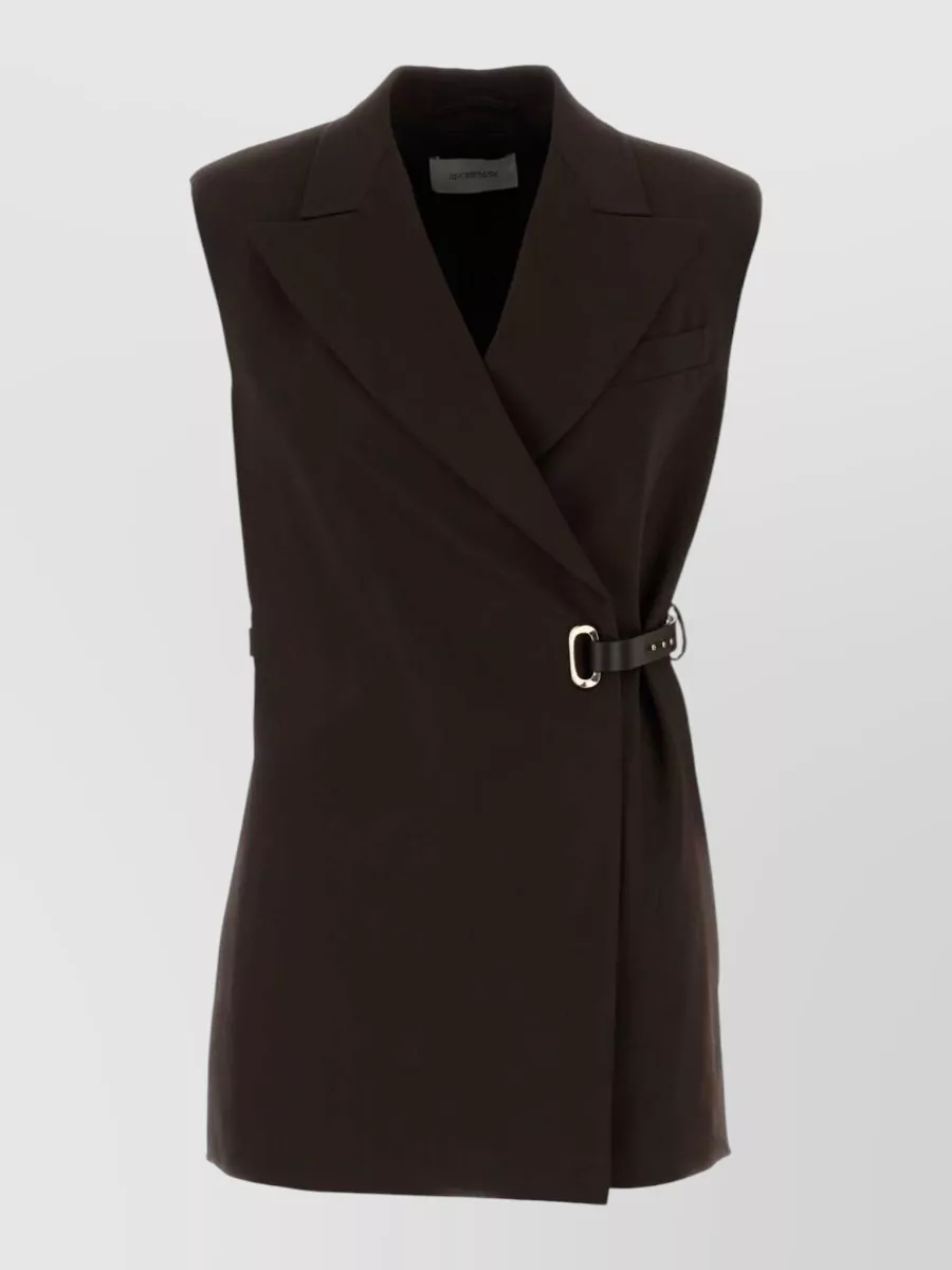 Sportmax sleeveless tailored blazer