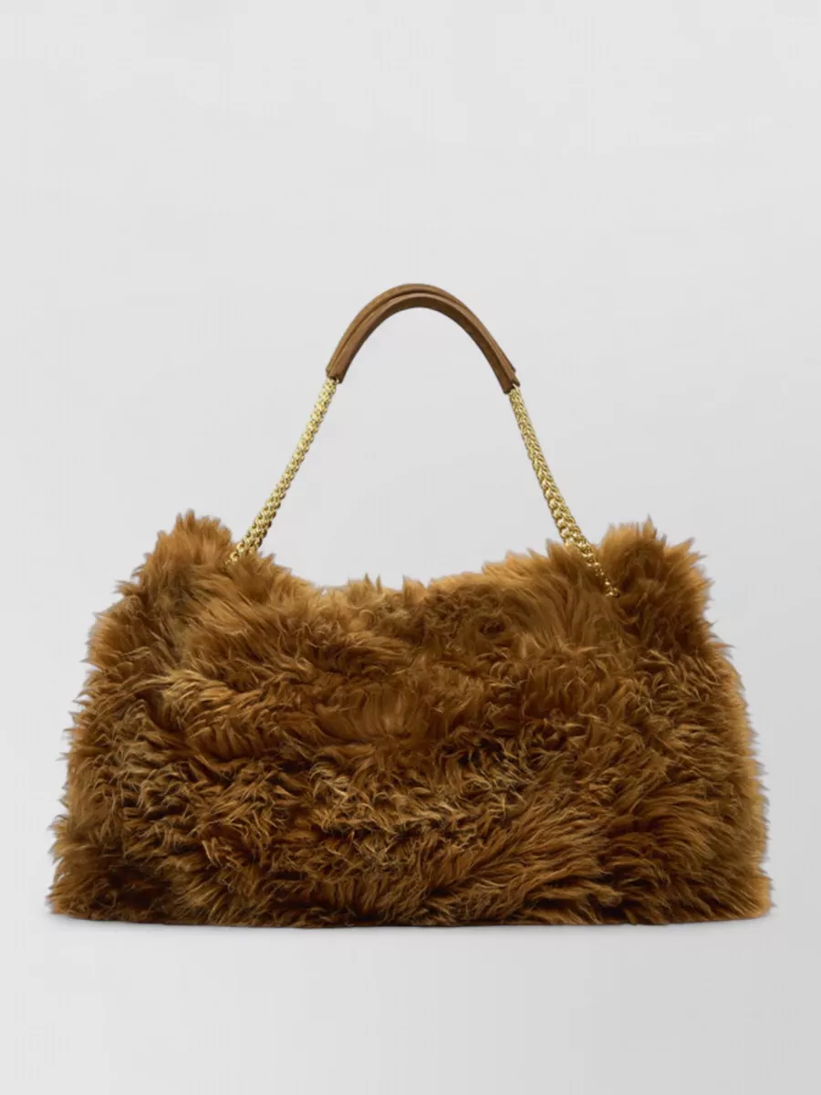 Orciani Venus Shoulder Bag Buckle Chain Strap