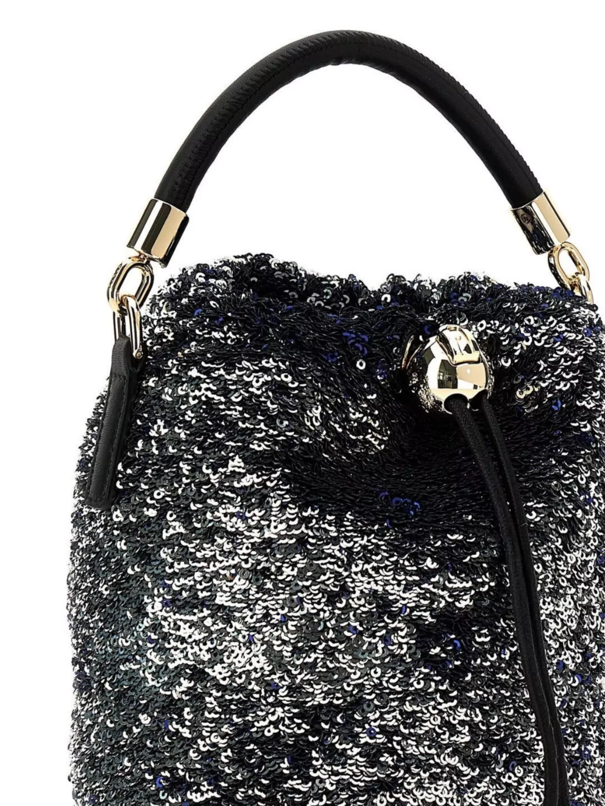 Furla Sequin Top Handle Bucket Bag