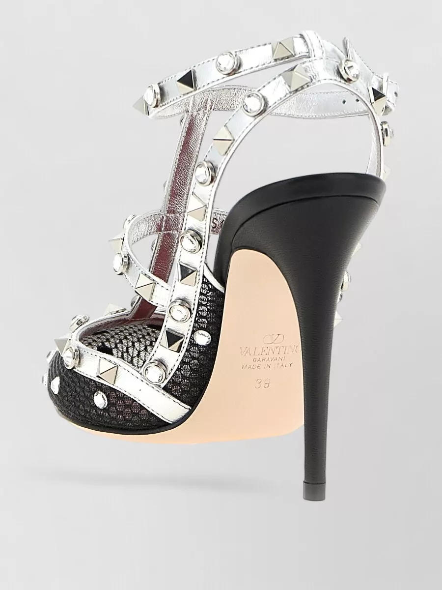 Valentino Garavani Rockstud Lace Pumps