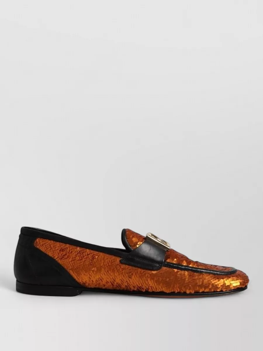 Dolce&Gabbana Sequin Embellished Loafers