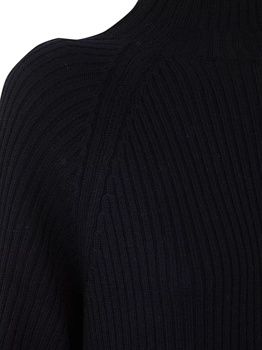 A.p.c. Wool Knit Midi Dress