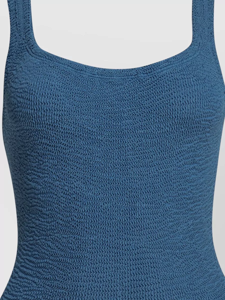 Hunza G Square-Neck One-Piece Swimsuit
