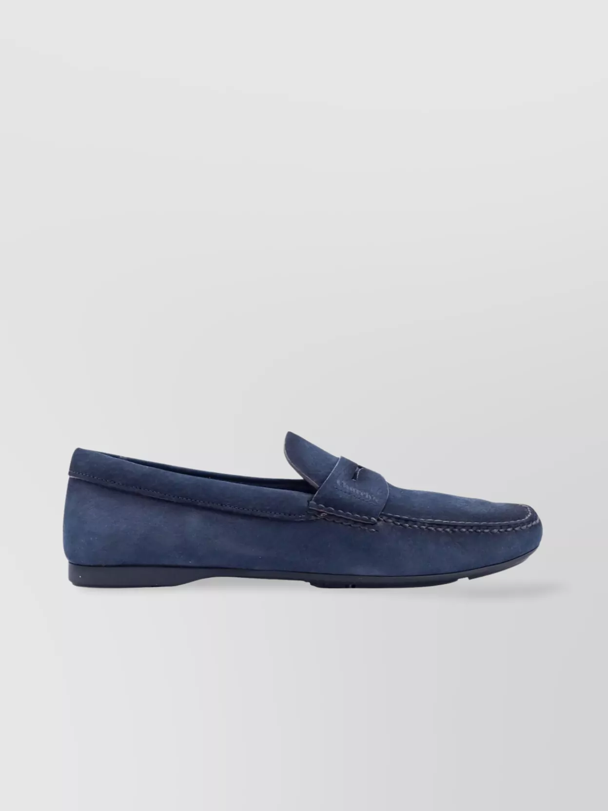 Church's Leather Loafer Featuring Suede Finish