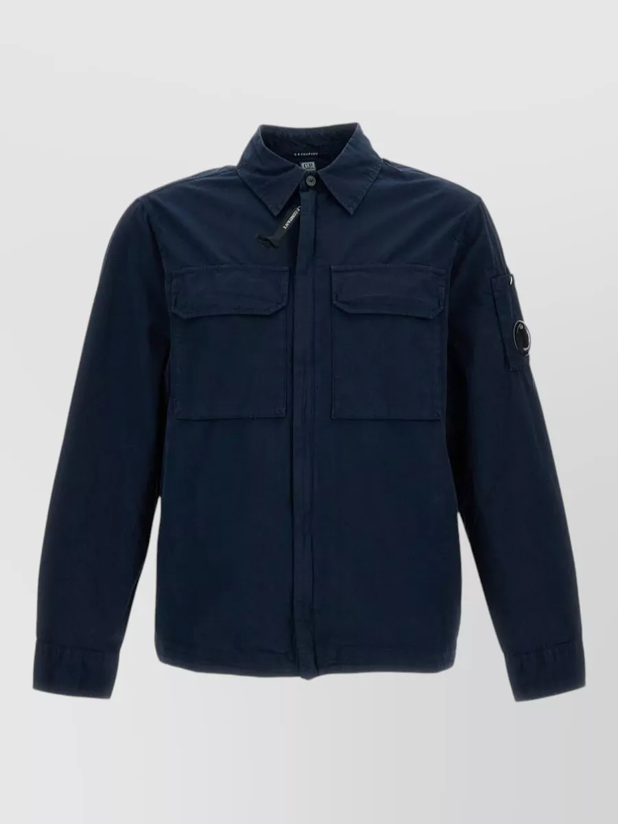 C.p. Company Organic Cotton Single-Breasted Coat