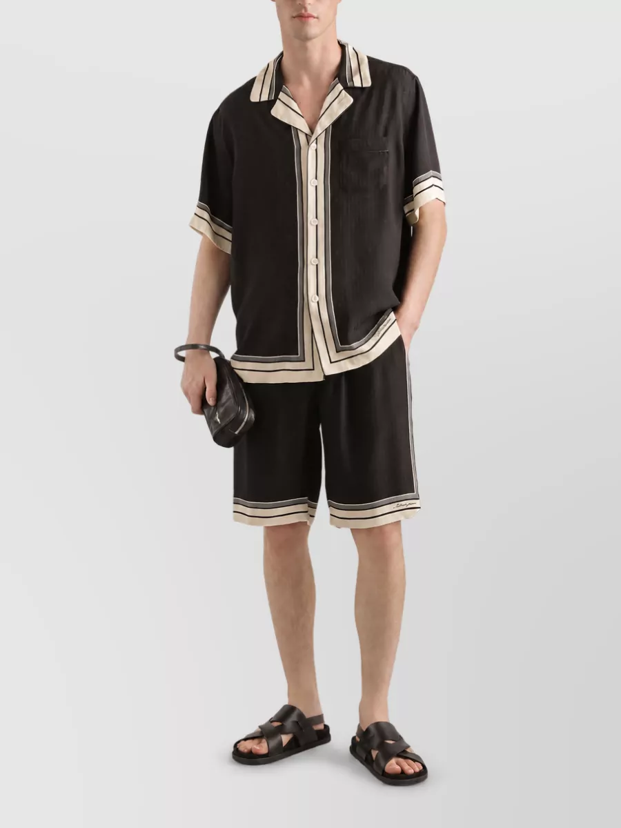 Dolce&Gabbana Silk Swim Shorts