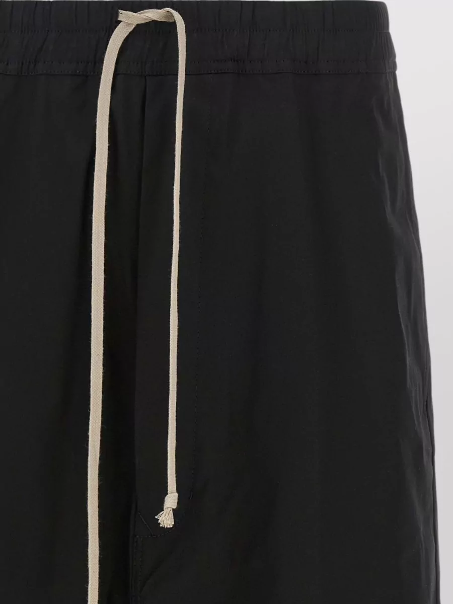 Rick Owens Low-Rise Cotton Bermuda Shorts