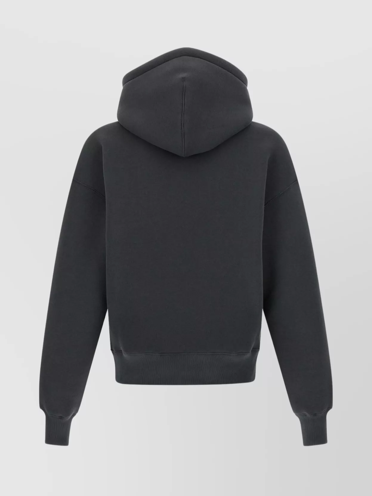 Ami Alexandre Mattiussi Ami De Coeur Sweatshirt Gray In Black