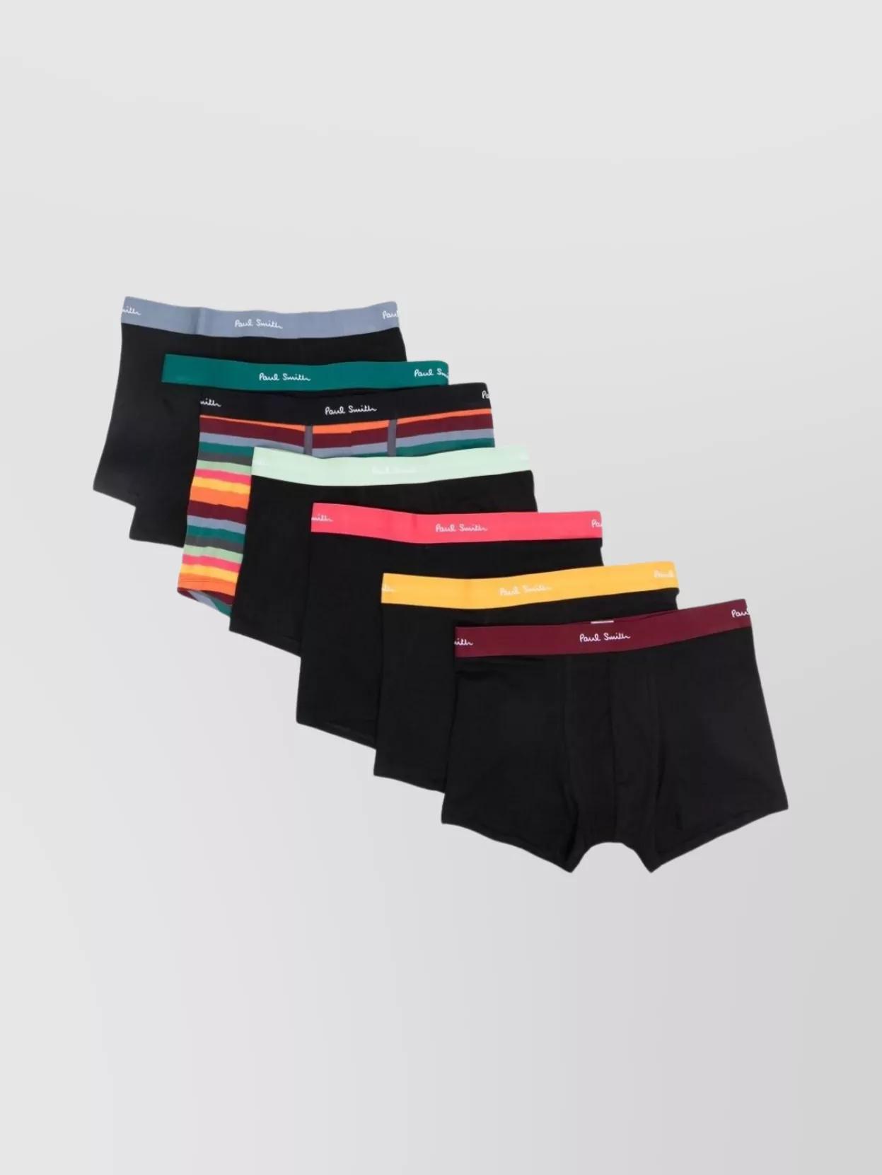Paul Smith Low-Rise Striped Underwear Elastic Waistband