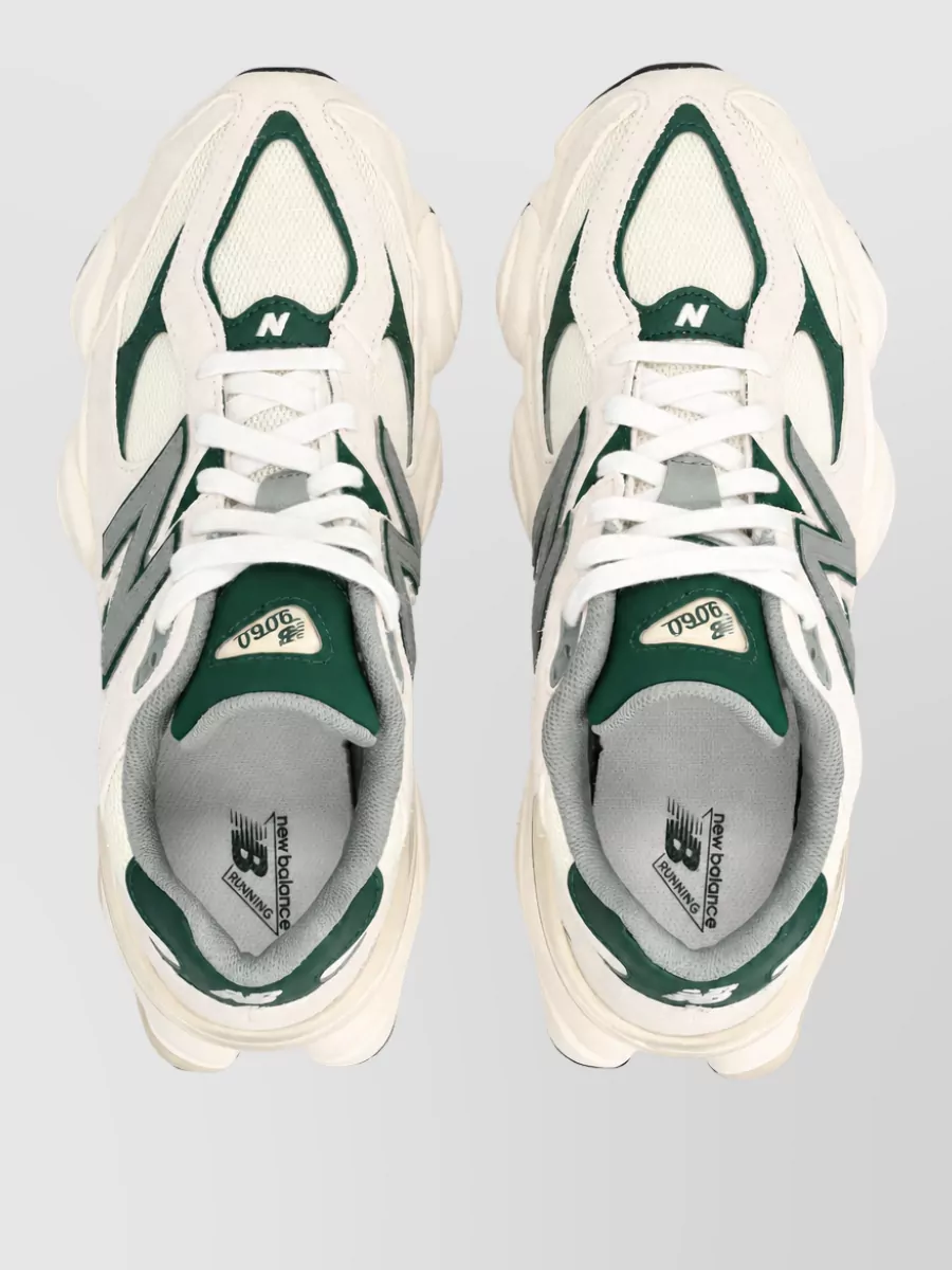 New Balance Suede Mesh Lace-Up Sneakers