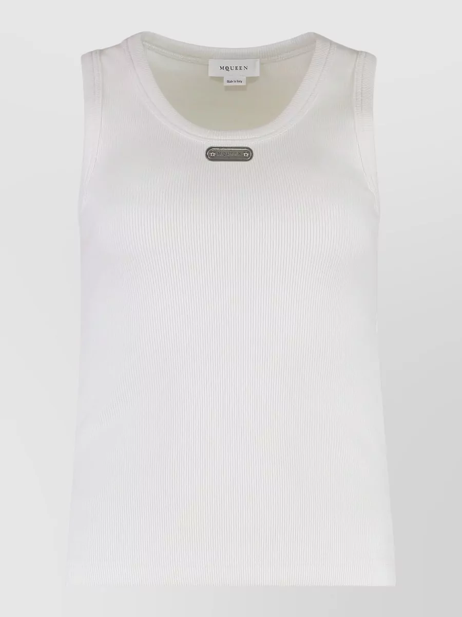 Mc Queen ribbed tank top