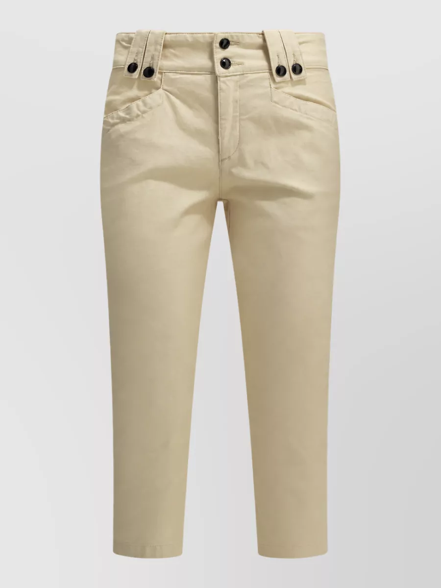 Isabel Marant high-rise straight-leg trousers