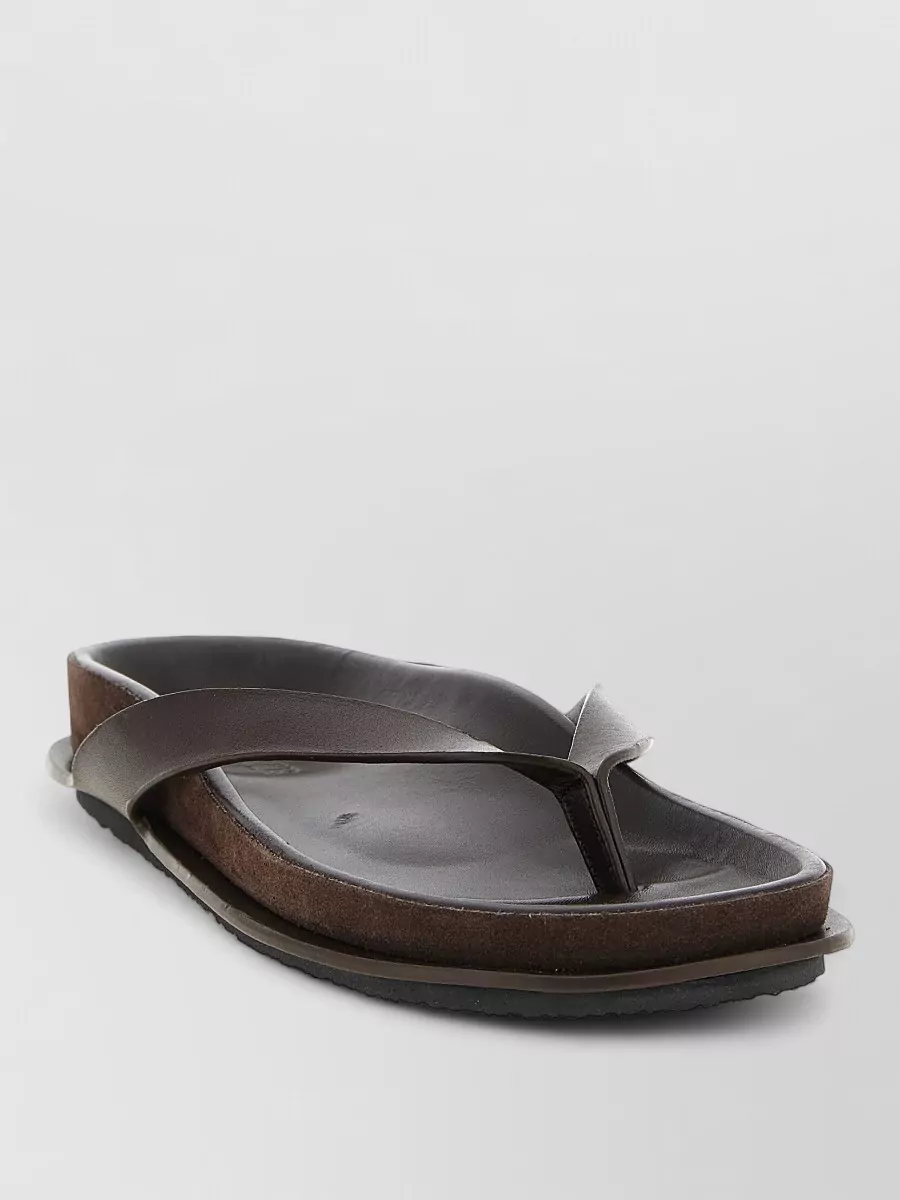 Jacquemus Flat Thong Strap Open Toe Sandals