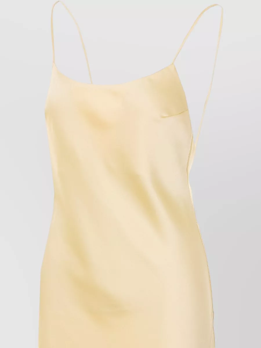 The Andamane Ninfea Maxi Dress Boat Neckline Low Back