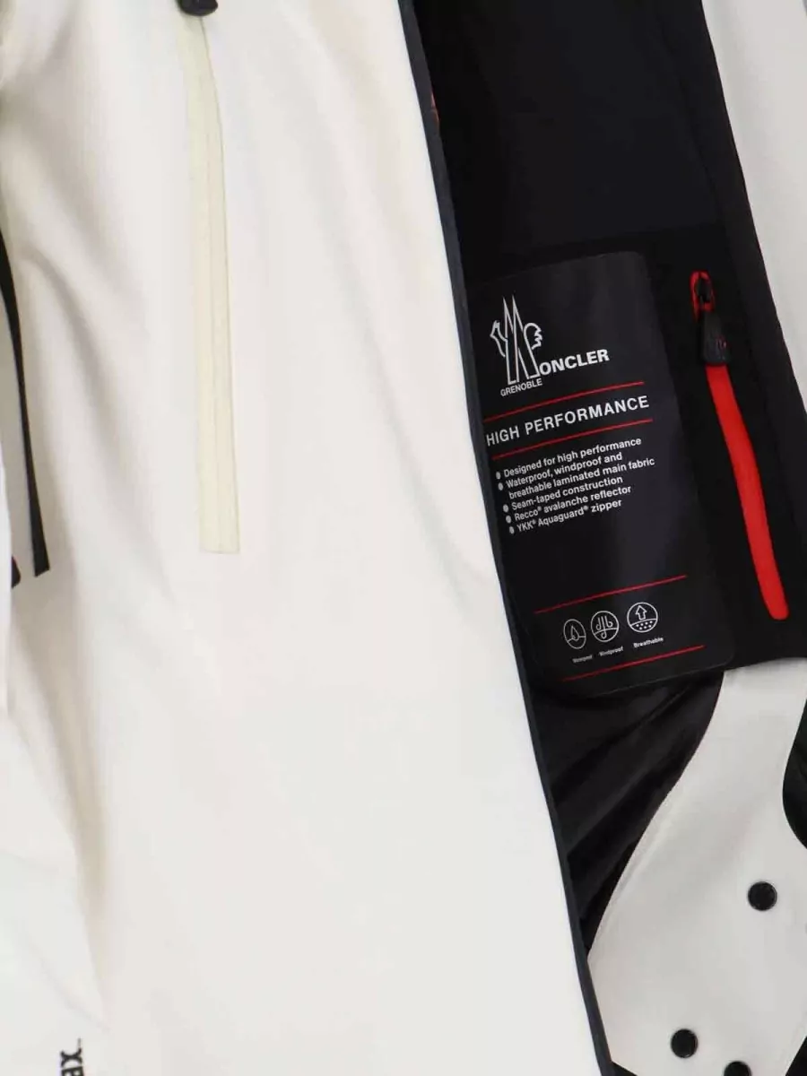 Moncler Grenoble Hooded Jacket Adjustable Cuffs Long Sleeves