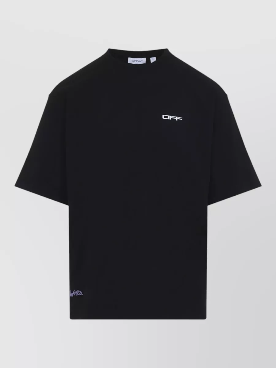 Off-White cotton archigeography arrow printed short-sleeve t-shirt