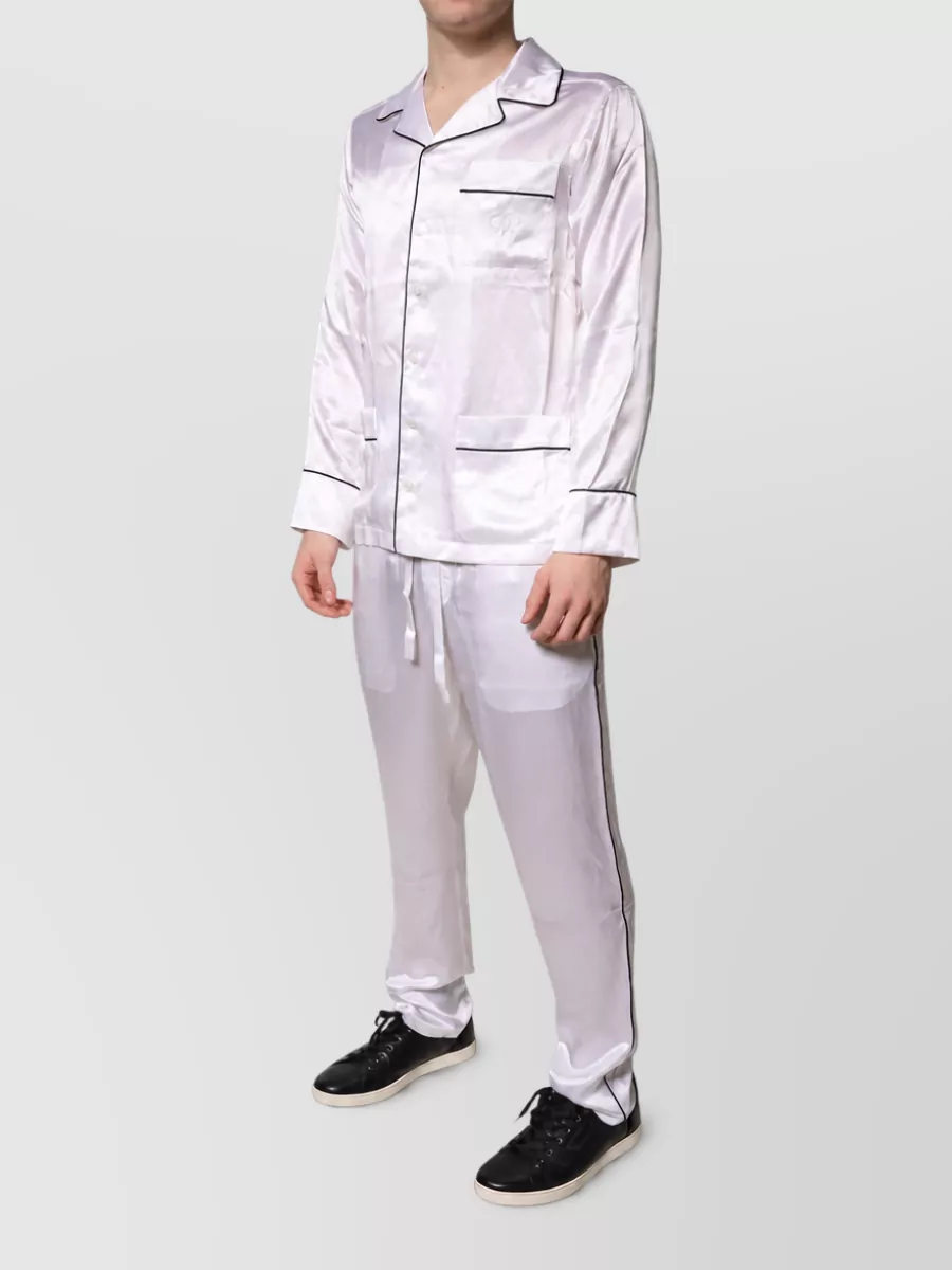 Dolce&Gabbana Silk Pajama Set