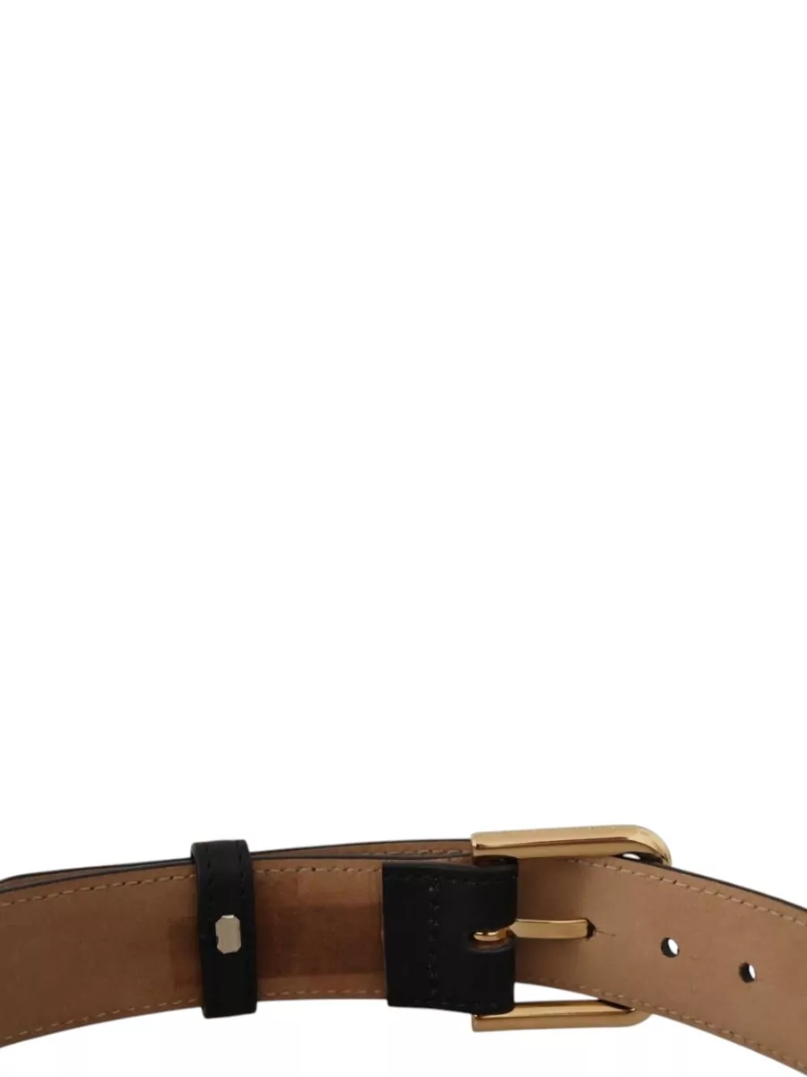 Dolce&Gabbana Leather Waist Belt