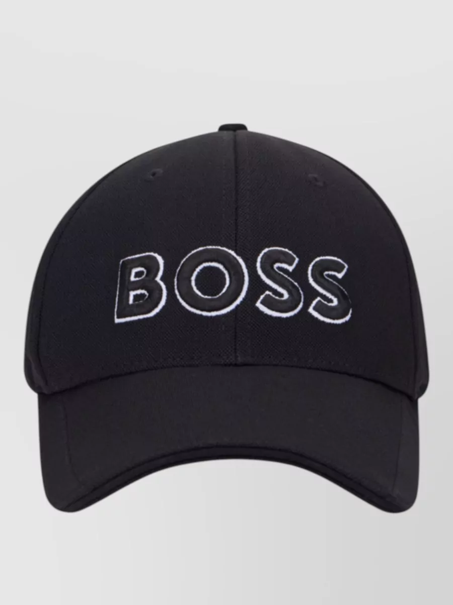 Boss embroidered logo cap