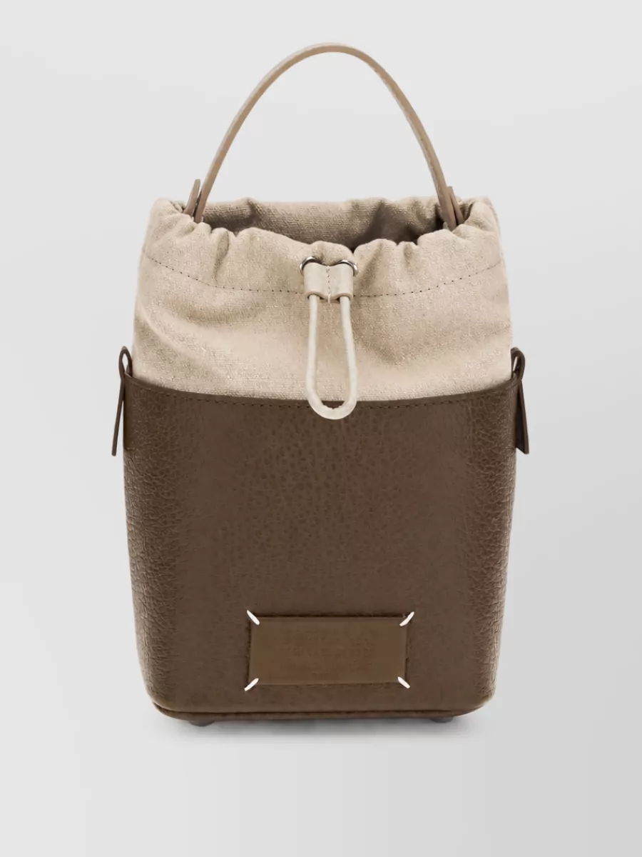 Maison Margiela 5ac leather mini bucket bag