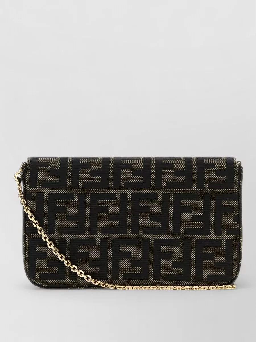 Fendi Ff Zucca Jacquard Cross-Body Bag