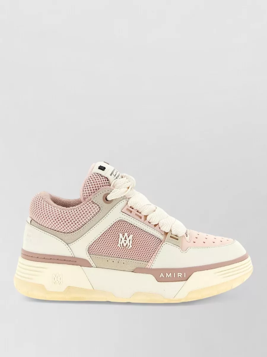 Amiri Calfskin Leather Ma-1 Low-Top Sneakers