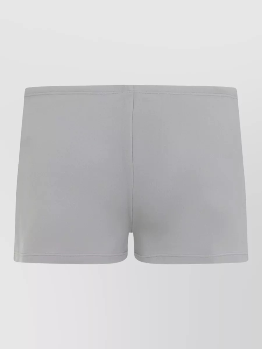 Miu Miu Low-Rise Striped Short Shorts