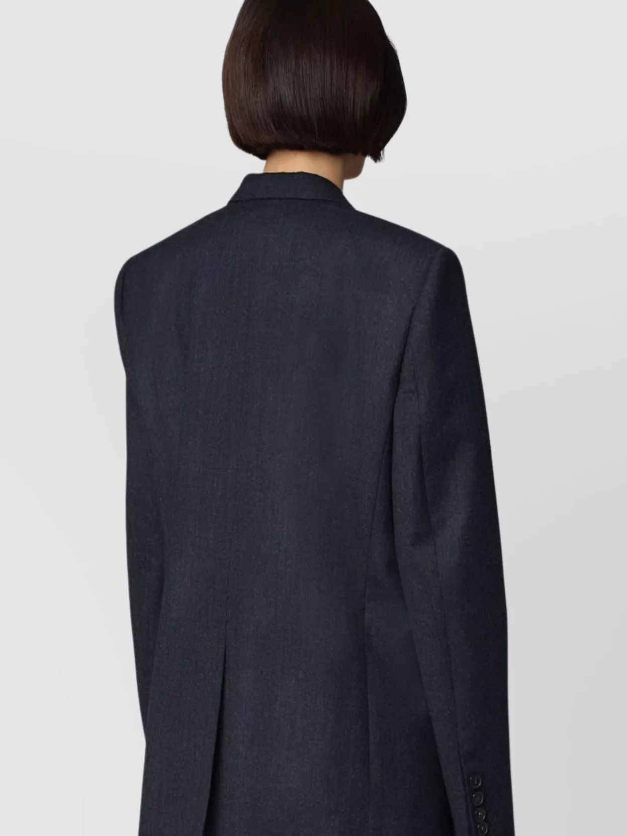 Stella Mccartney Wool Blazer Single-Breasted Design