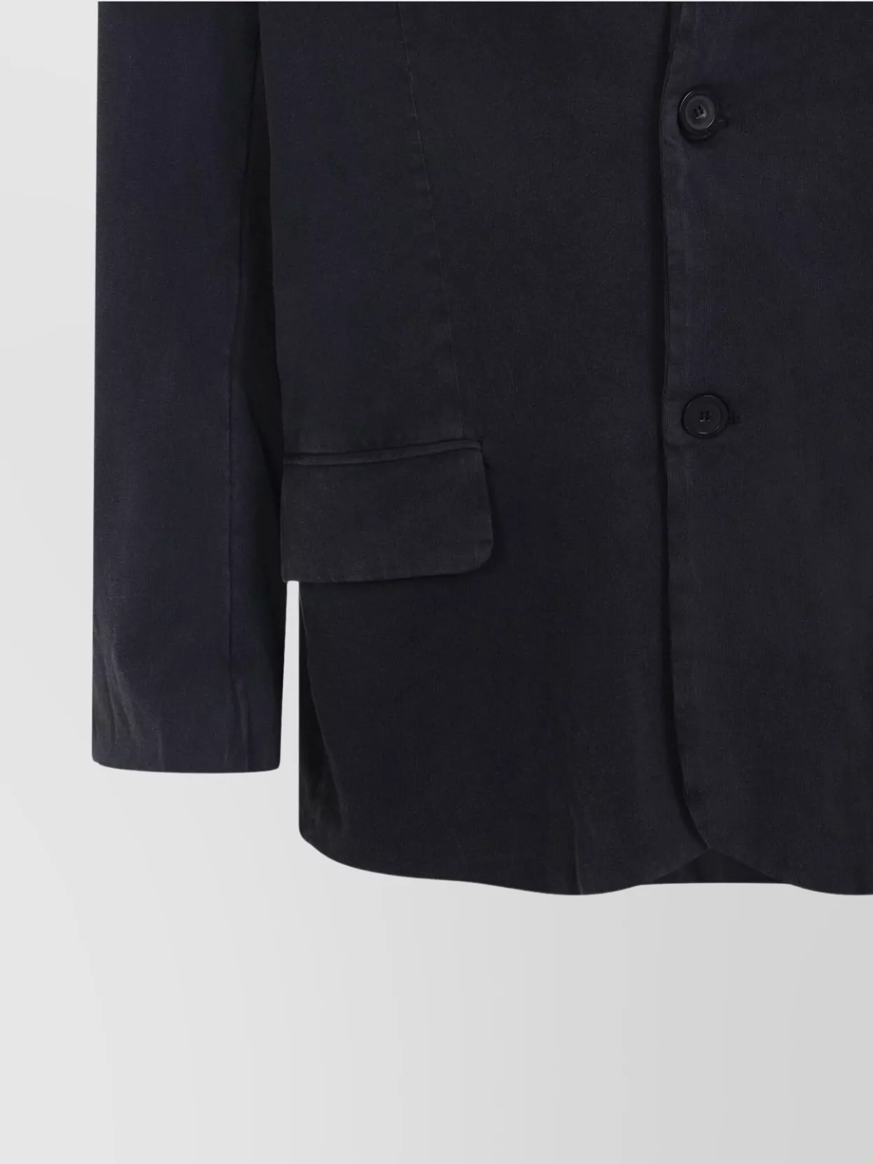 Balenciaga Cotton Jacket Notched Collar