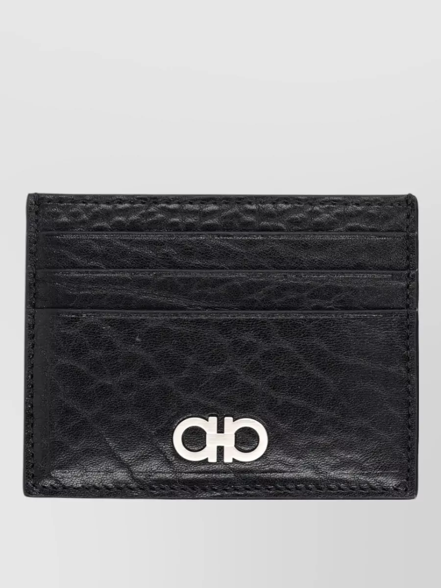 Ferragamo leather card holder