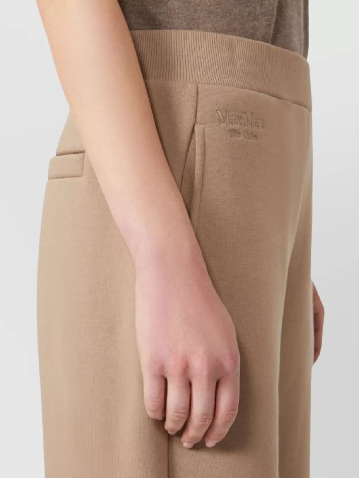 S Max Mara Comfortable Wide Leg Cotton Trousers