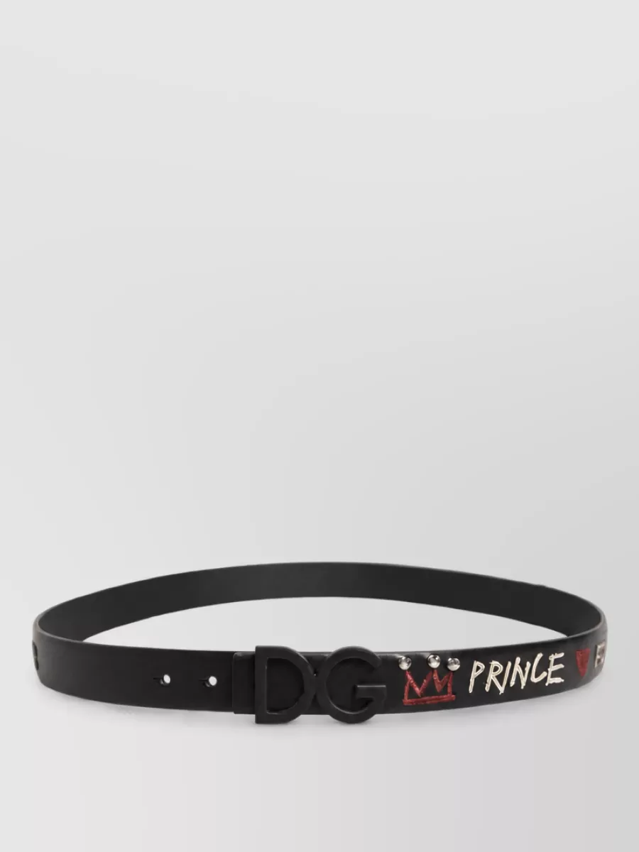 Dolce&Gabbana leather belt