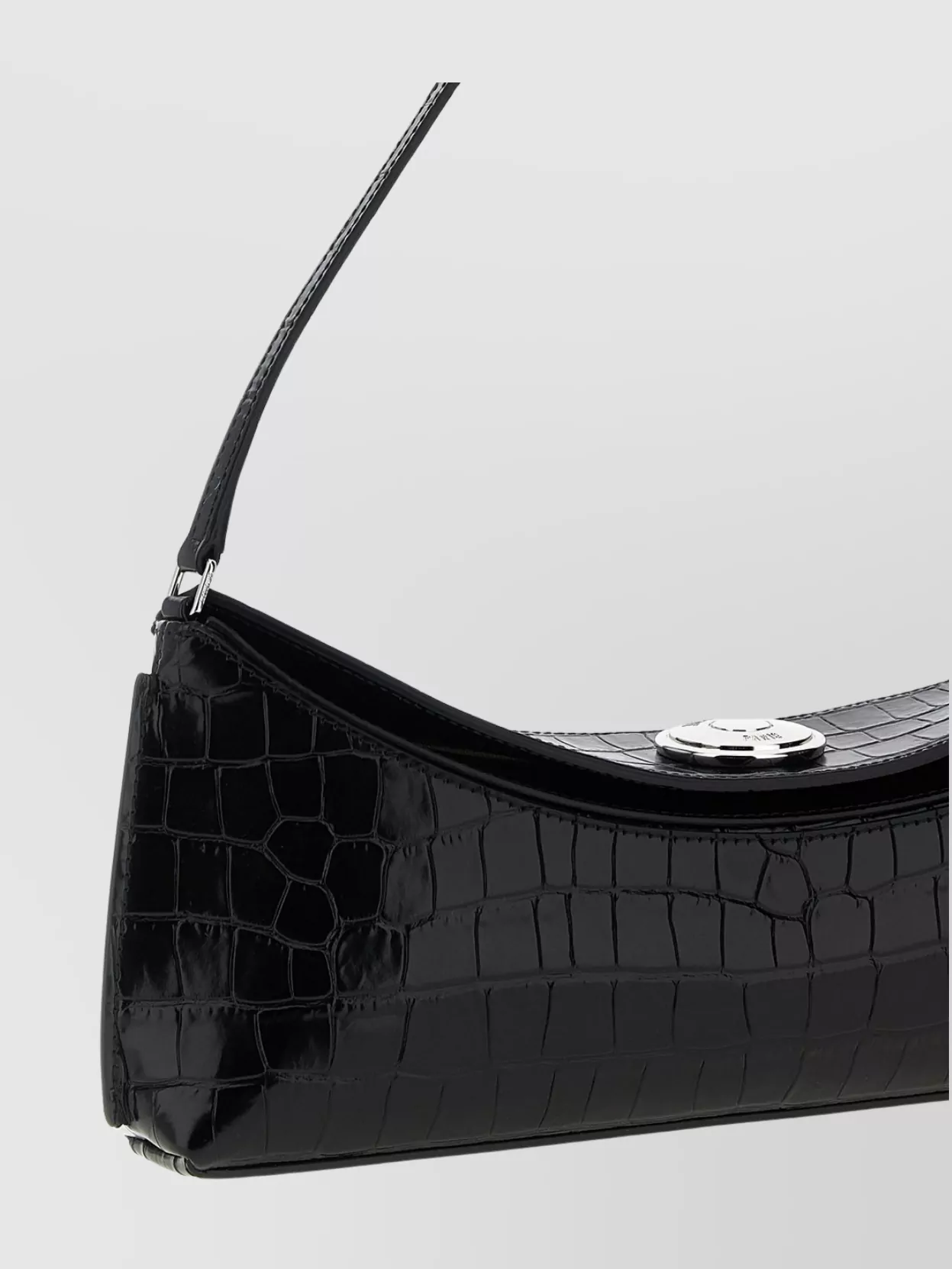 Jacquemus Le Calisson Crocodile-effect Leather Shoulder Bag