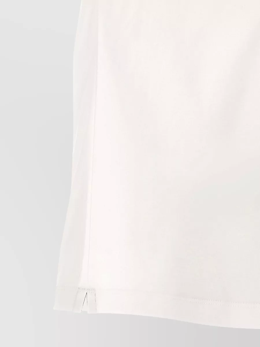 Brunello Cucinelli Cotton Jersey Printed Short-Sleeve T-Shirt