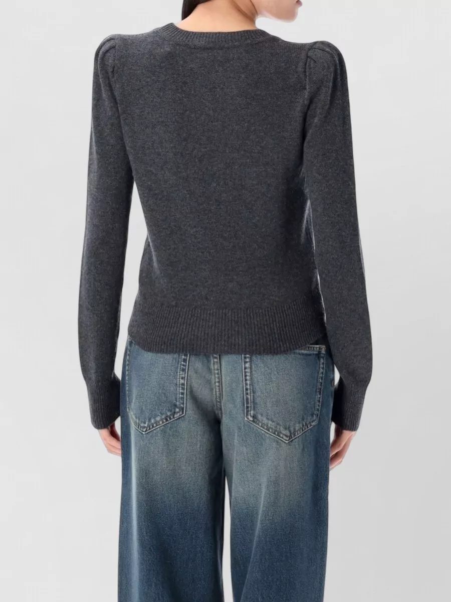 Isabel Marant Etoile Ribbed Logo-Embroidered Sweater
